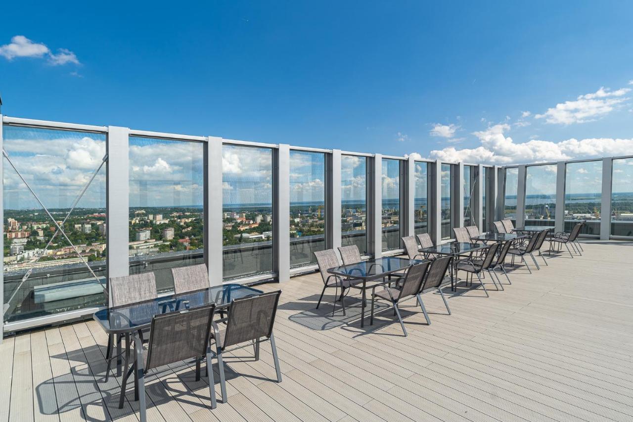 Margi Ether Apartament Lux Pool Balcony Stettin Exterior foto